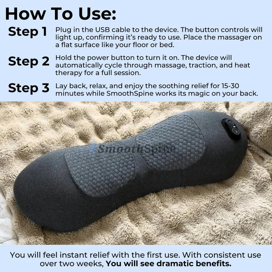 SmoothSpine Back Massager